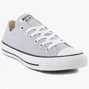 Converse Chuck Taylor All Star Ox Wolf Grey/White Women 9 - Like New